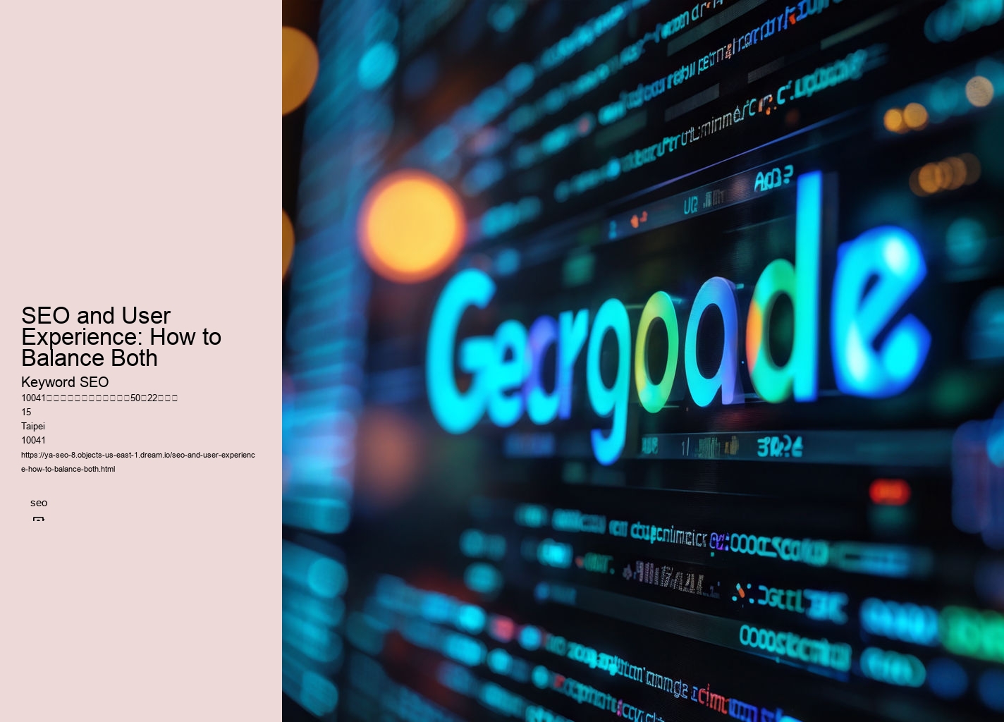 SEO and User Experience: How to Balance Both